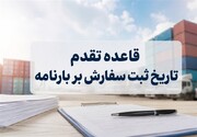معافیت ۴ کالای اساسی از محدودیت ثبت سفارش تا شهریور