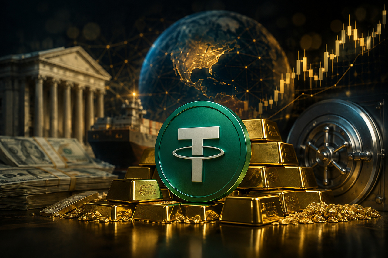 غول استیبل کوین در پناه طلا