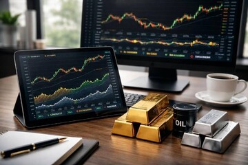 طلا و نقره ریخت، نفت نوسانی ماند