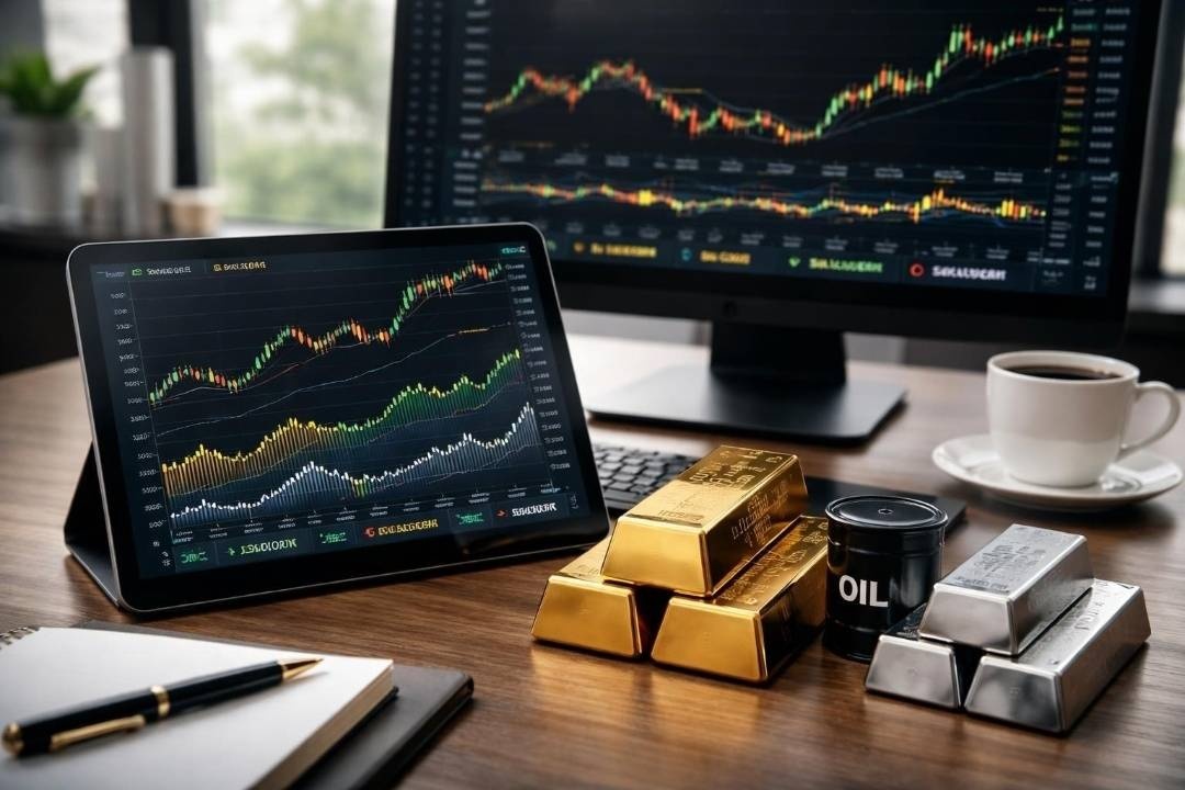 طلا و نقره ریخت، نفت نوسانی ماند