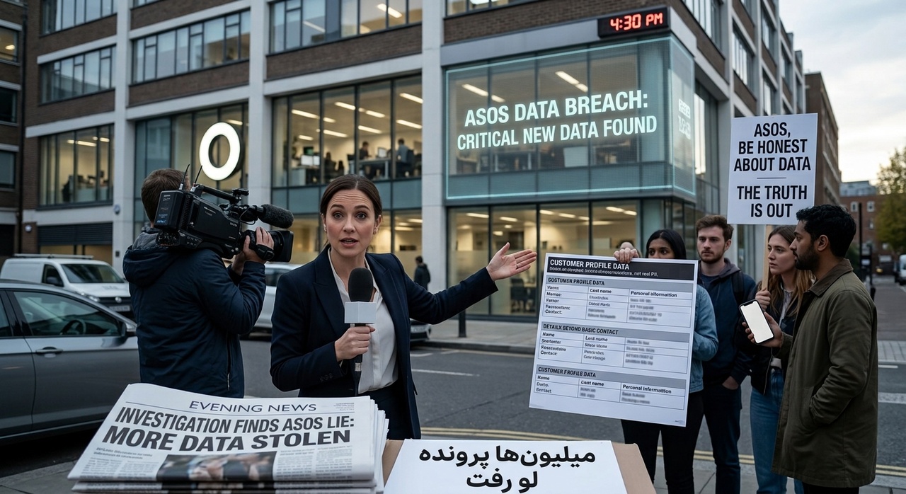 فاجعه سایبری در ASOS؛ ابعاد واقعی سرقت اطلاعات افشا شد!