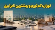 تهران: کم‌تورم و بیشترین نابرابری